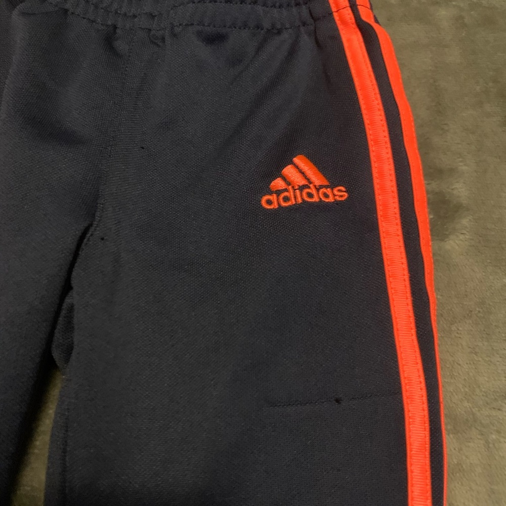 12 mo. Adidas pants, navy blue - Picture 2 of 6